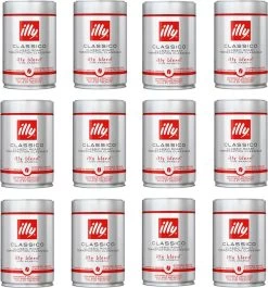 Illy Koffiebonen Classico - 12 X 250 Gram