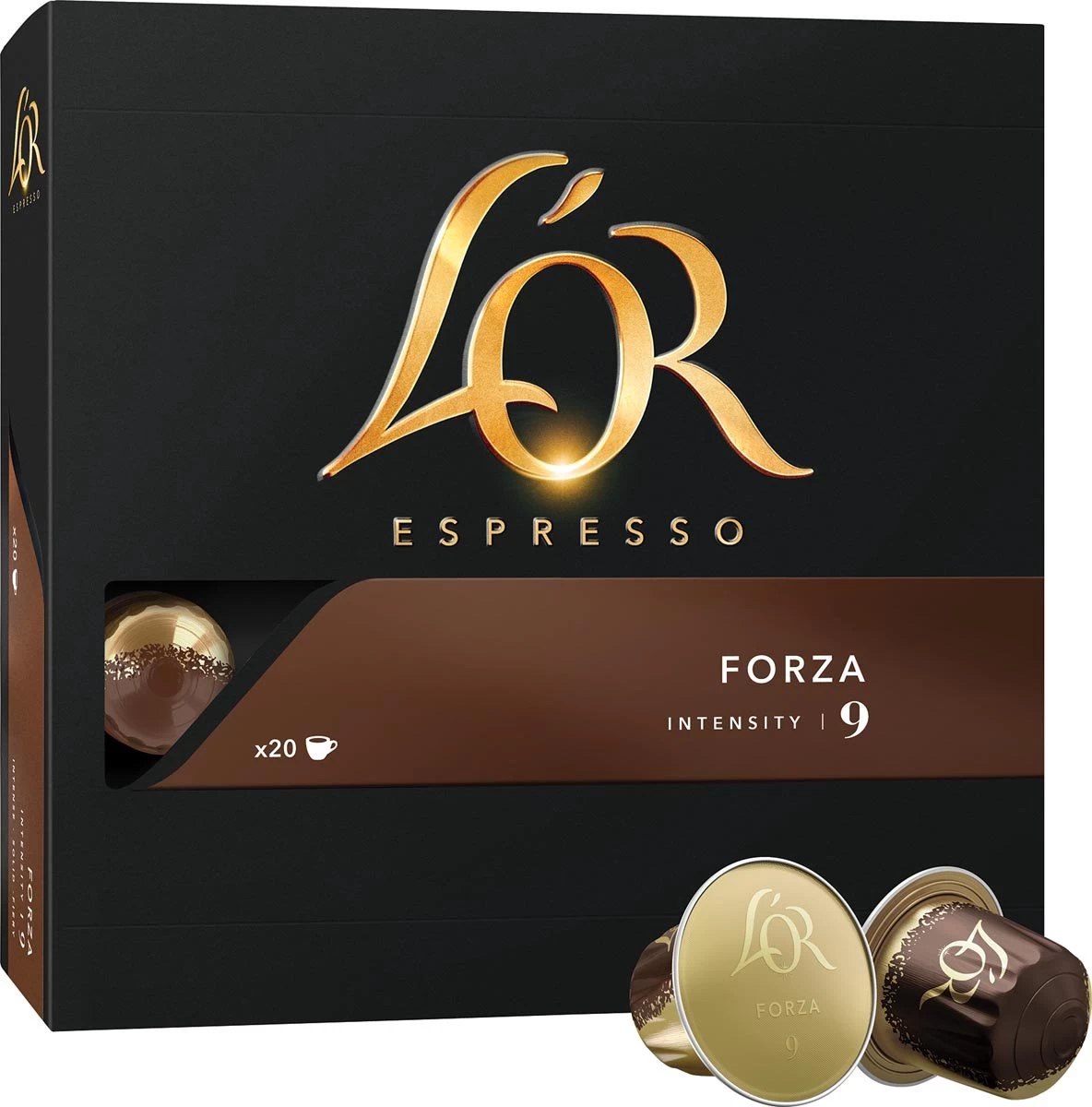 Koffiecups L'or Espresso Forza 20st