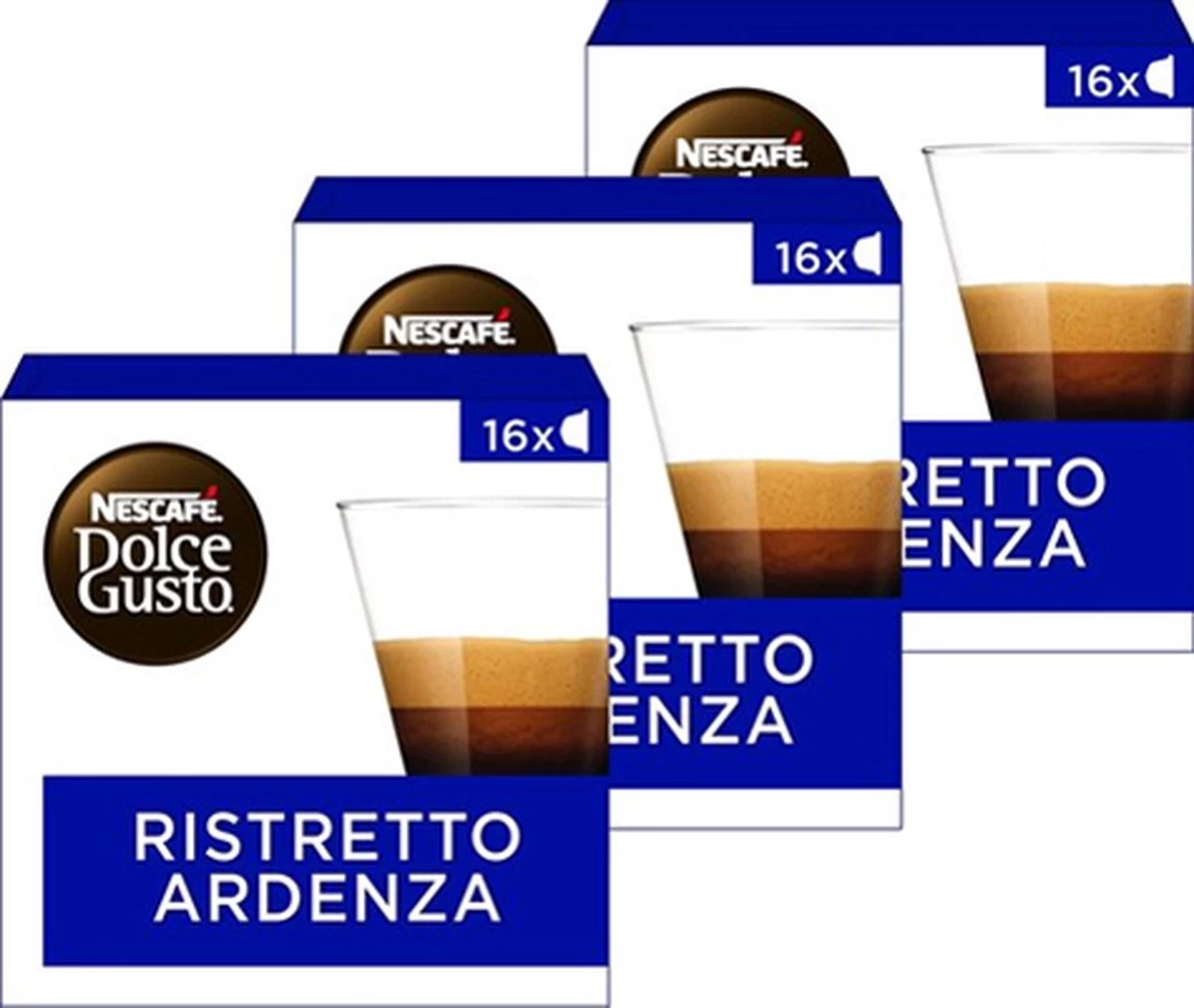Nescafé Dolce Gusto Espresso Ristretto Ardenza Capsules - 48 Koffiecups