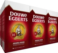 Douwe Egberts Aroma Rood Filterkoffie - 6 X 500 Gram