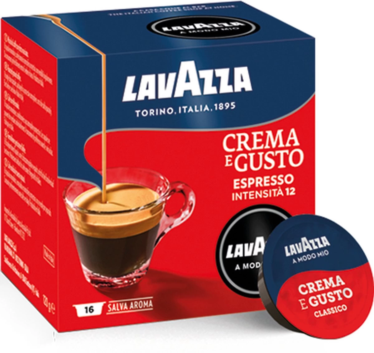 LAVAZZA A Modo Mio Crema E Gusto – 16 Cups
