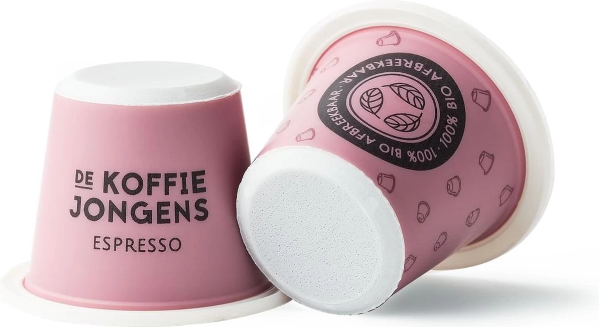 Biologisch Afbreekbare Koffiecups - Espresso 180x - De Koffiejongens - Afbeelding 2
