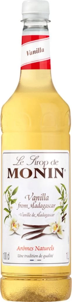 Monin Siroop Vanille - Koffieverrijker - 1 Liter