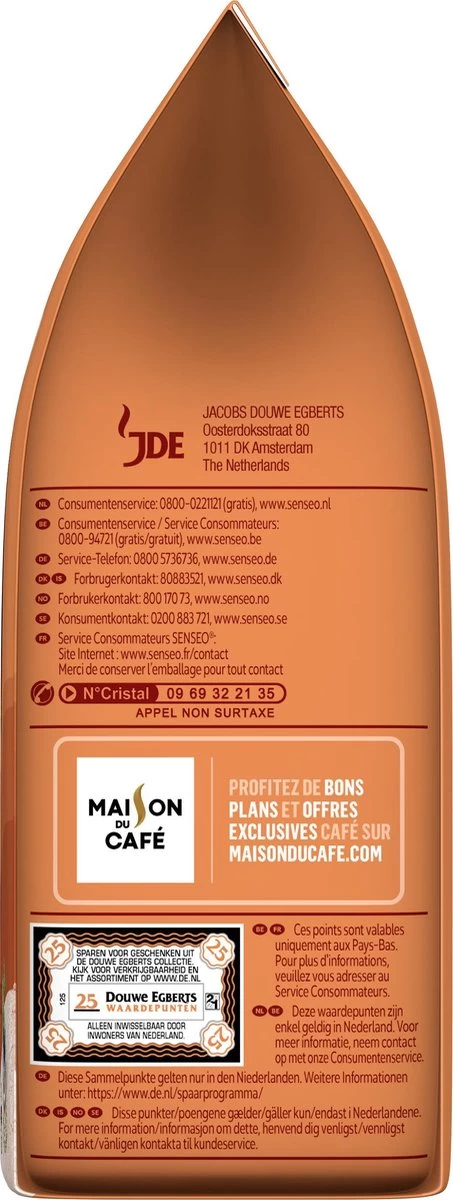 Senseo Gold Intense Koffiepads - 7/9 Intensiteit - 4 X 36 Pads - Afbeelding 3