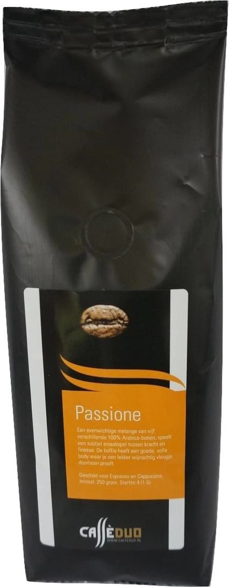 Proefpakket Koffiebonen - Caffè Duo - 5 X 250 Gram - Inclusief 100% Arabica Melanges - Afbeelding 6