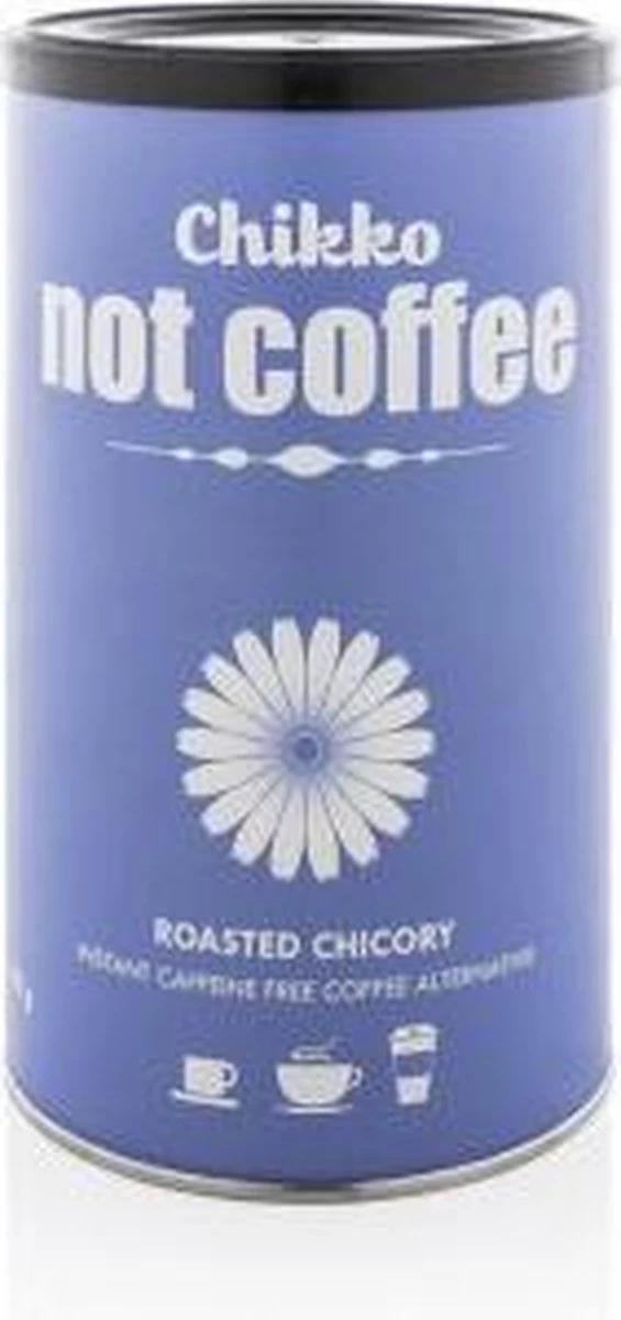 Chikko - Biologische Caffeïnevrije Koffievervanger - Geroosterde Cichorei -Roasted Chicory - 150 G - Afbeelding 3