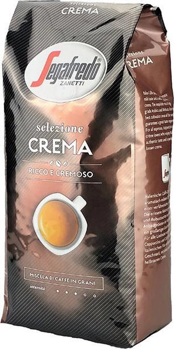 Segafredo Selezione Crema Koffiebonen - 8 X 1 Kg - Afbeelding 2