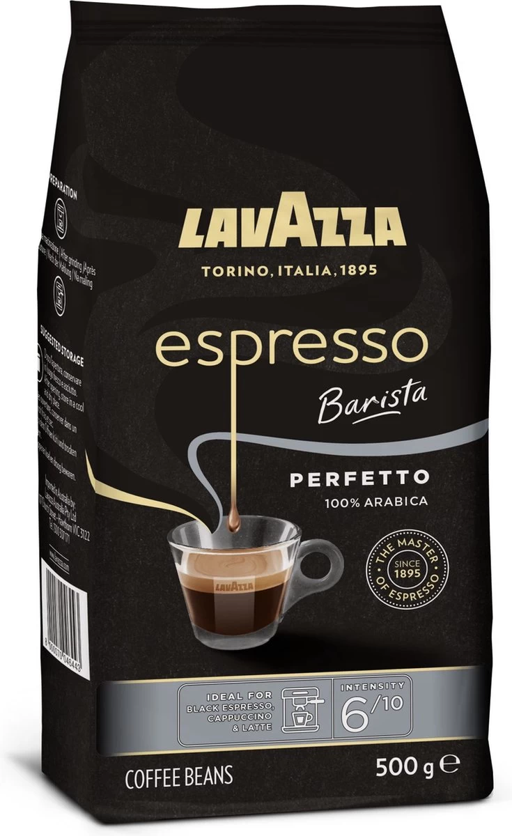 Lavazza Espresso Barista Perfetto Koffiebonen - 500 Gram X4 - Afbeelding 3
