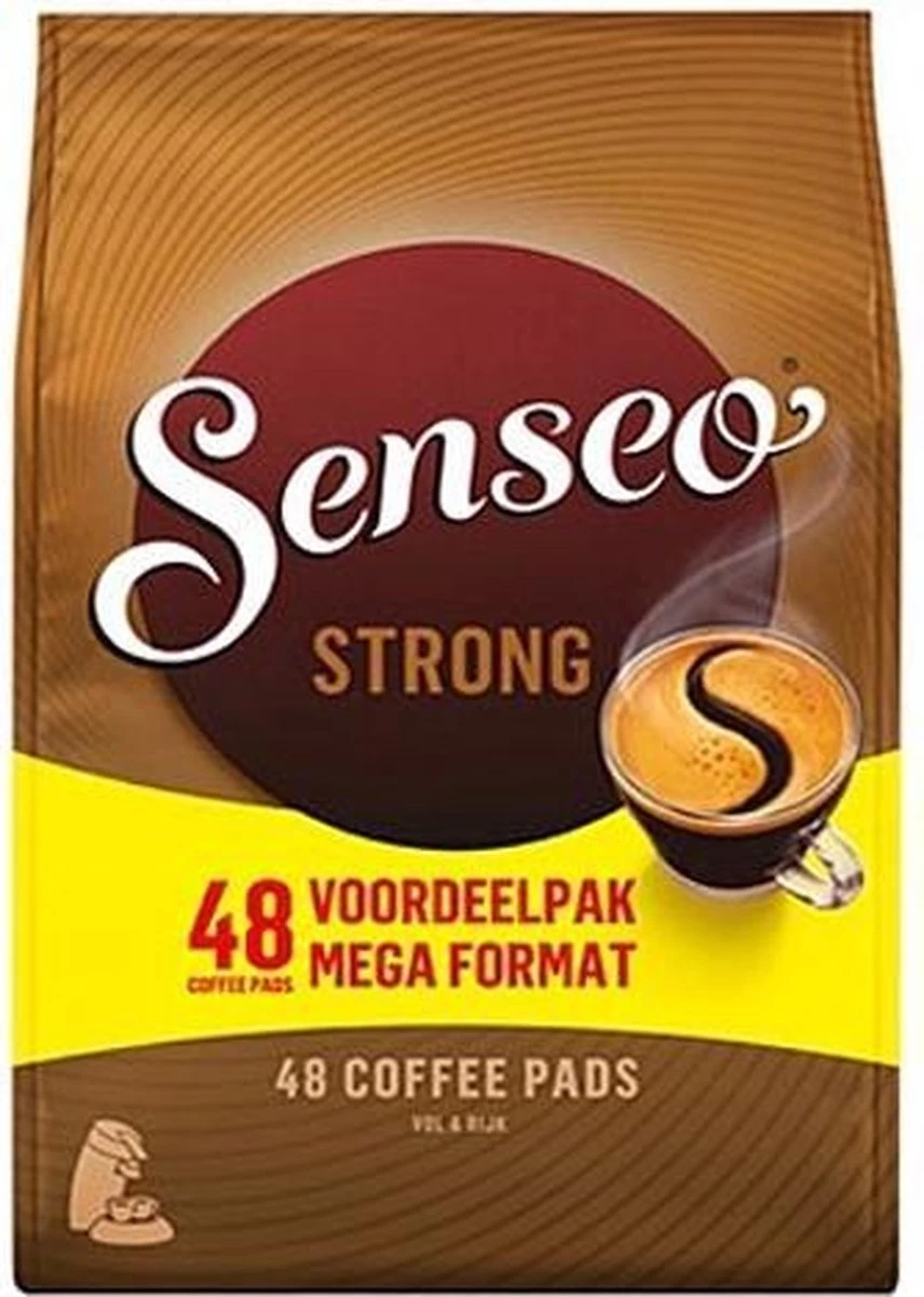 Senseo Strong Koffiepads - 1 X 48 Pads - Afbeelding 2